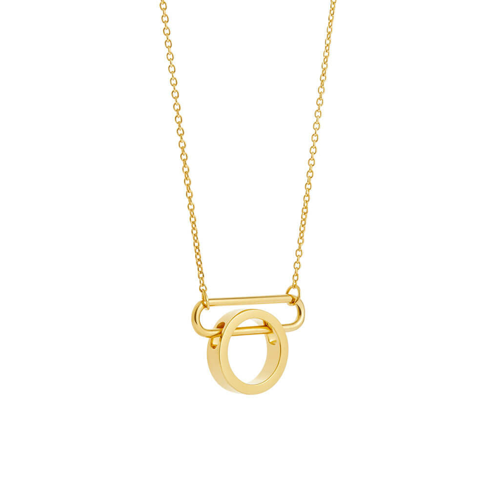 Nexus Trapezgold -Halskette