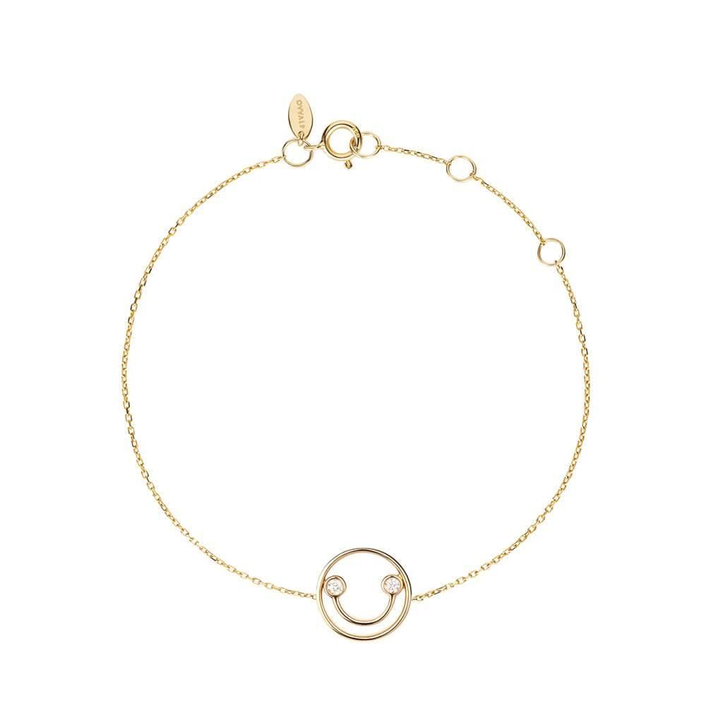 PETIT Belle 14K Guld Armbånd m. Diamant