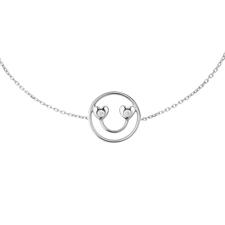 PETIT Jen 14K Whitegold Bracelet w. Diamond