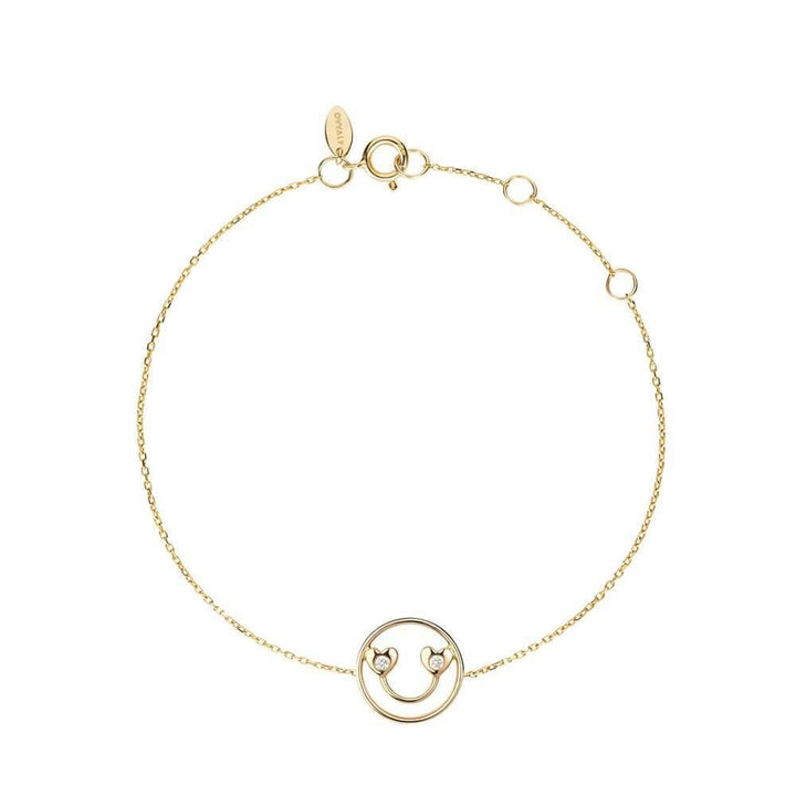 PETIT Jen 14K Gold Bracelet w. Diamond