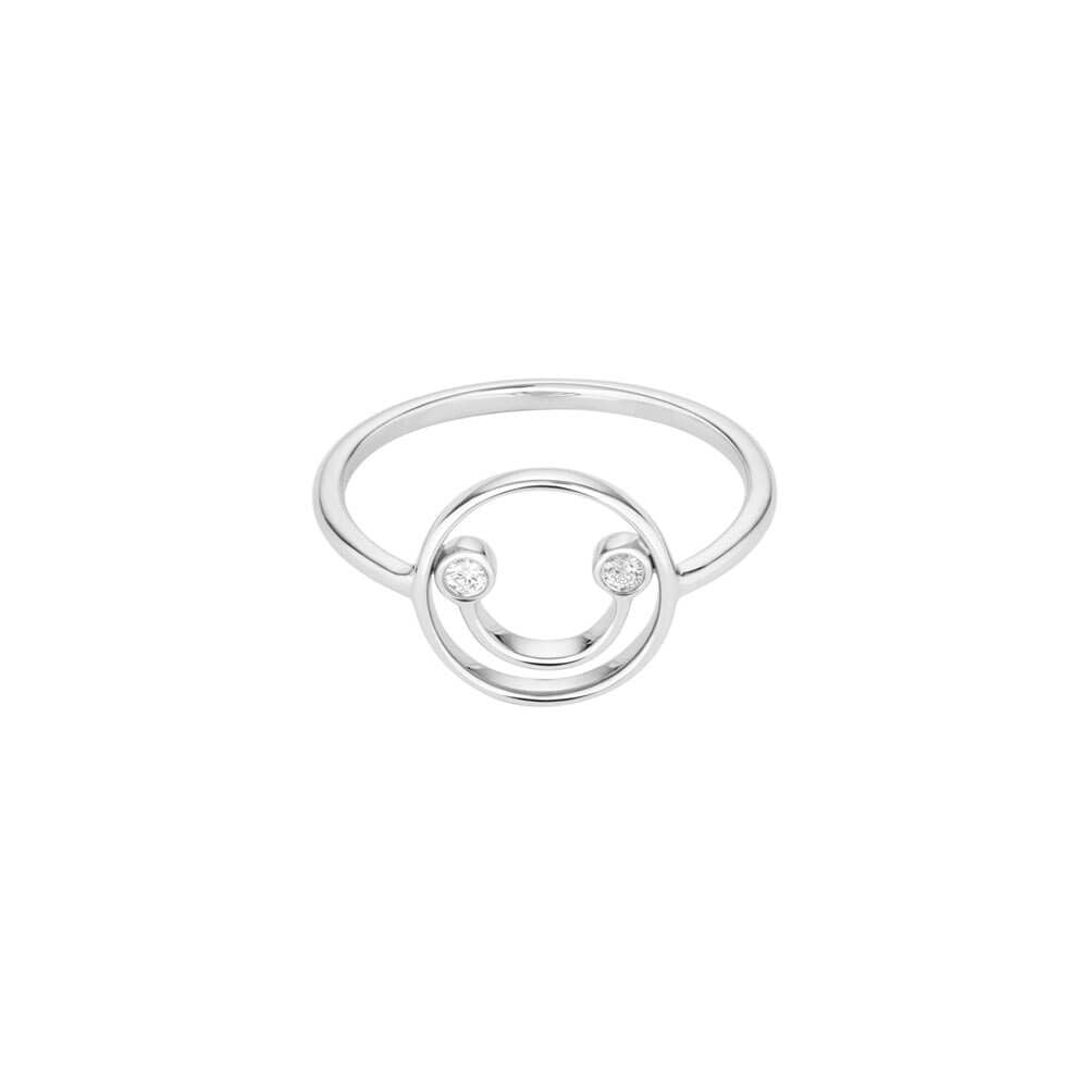 PETIT Belle 14K Whitegold Ring w. Diamond