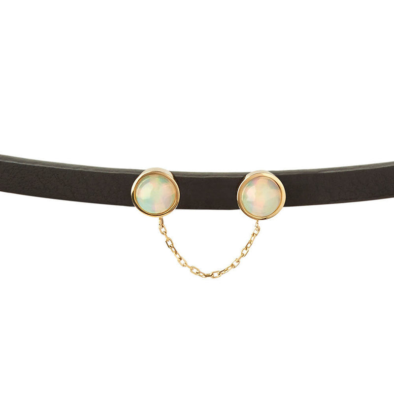 PREMIERE Eyes On You Choker - 18 Kt. Gelbgold