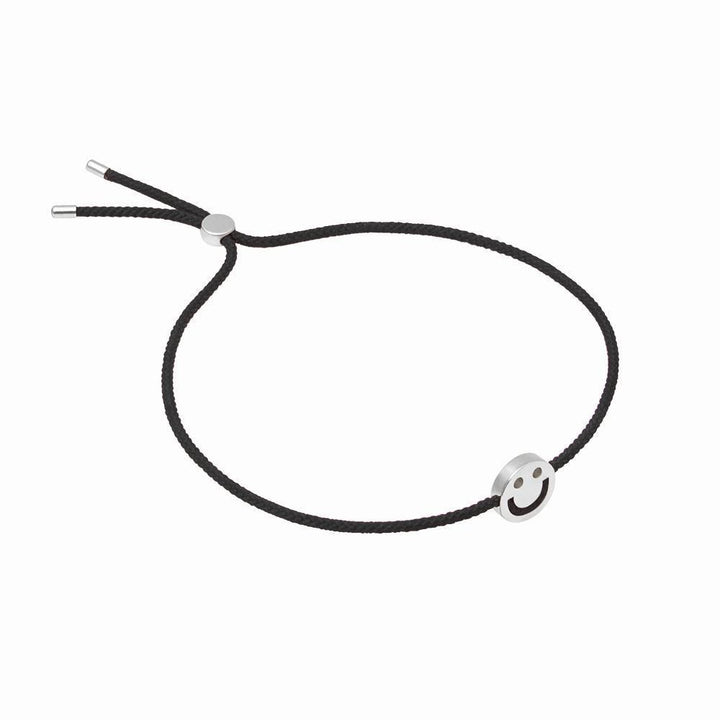 FRIENDS Happy Black 18K Whitegold Bracelet