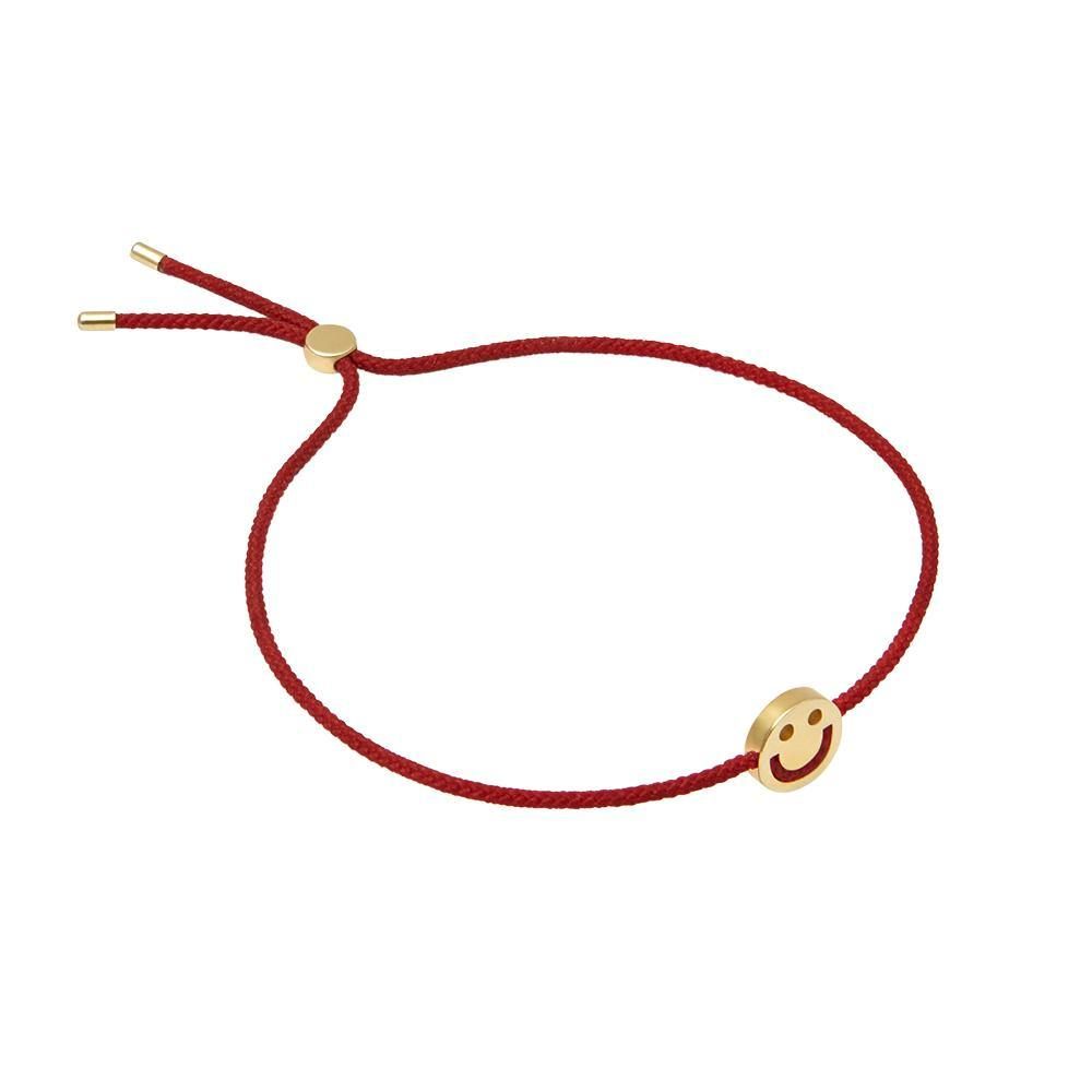 FRIENDS Happy Burnt Umber 18K Gold Bracelet