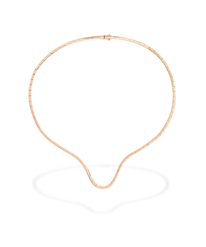 Radiant Choker 18K Rosegold Necklace