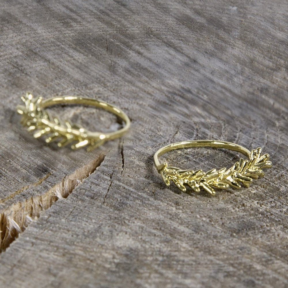 POANA Gold Plated Ring