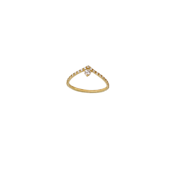 The Curved Bun - 18K Gold / 48