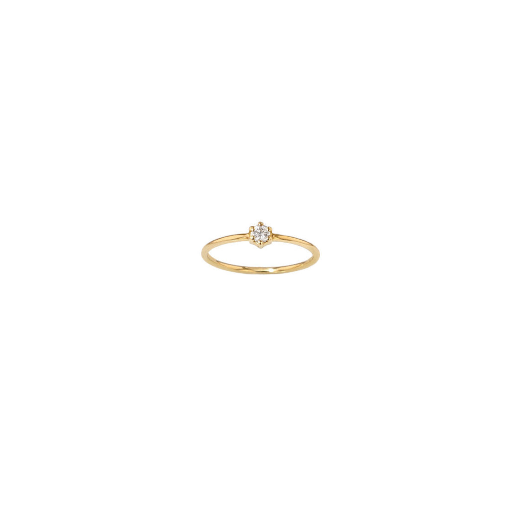 The Classic 6 Prongs - 18K Gold / 48