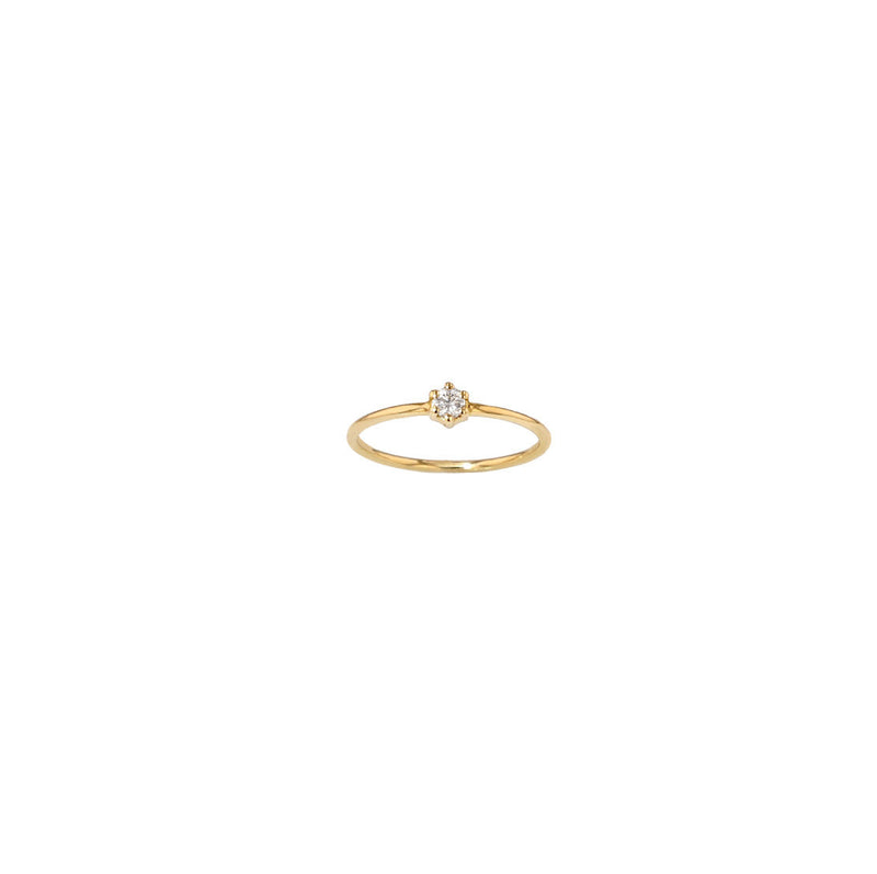 The Classic 6 Prongs - 18K Gold / 48