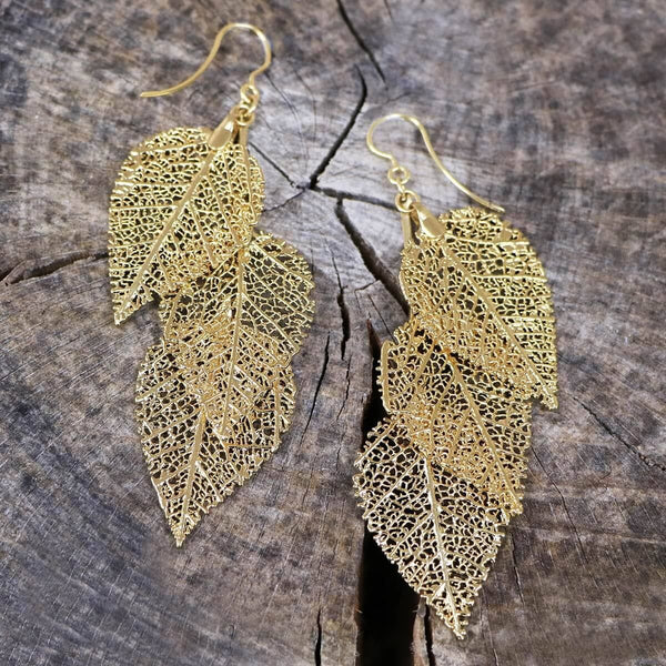 SALINAS Gold Plated Earrings