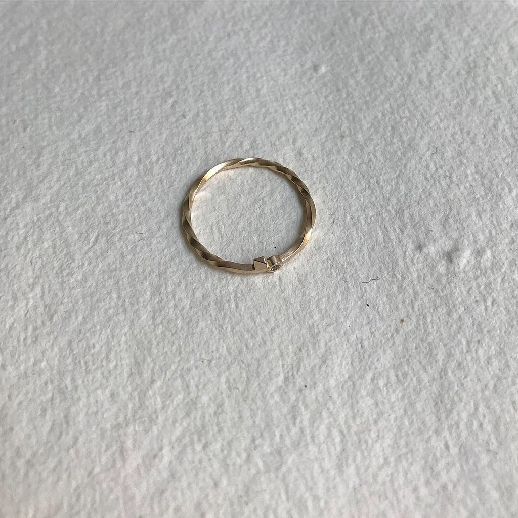 SATELIT Day/light 14K Gold Ring w. Diamond