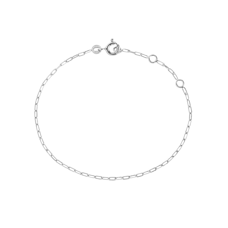 Garland Simple Silver Bracelet