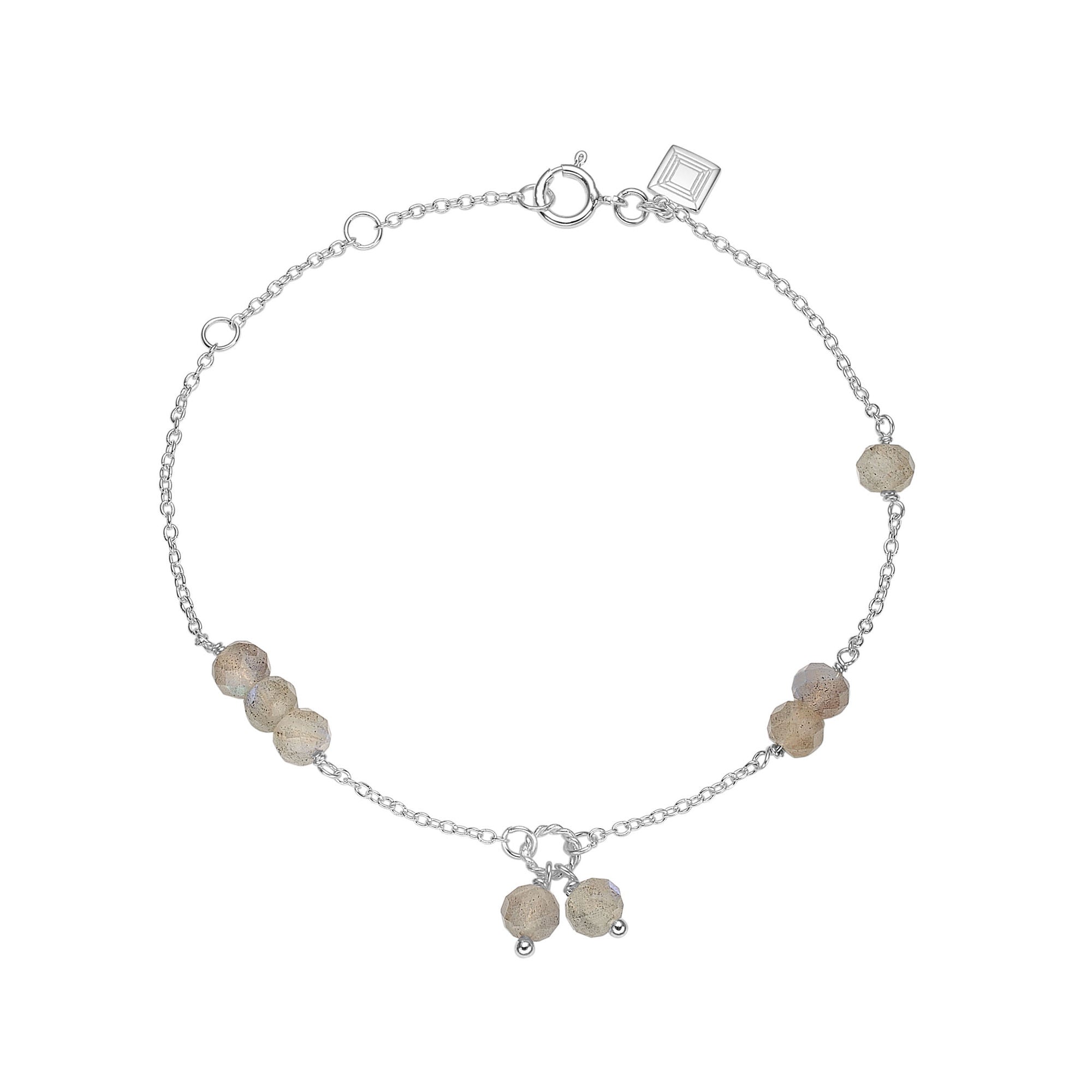 Unicorn Sølv Armbånd m. Labradorit