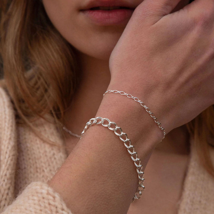 Chunky Dune Silver Bracelet