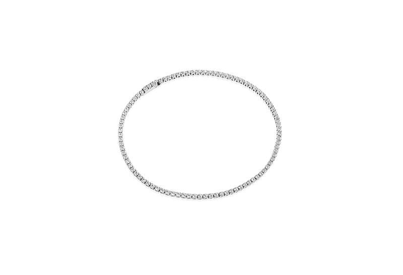 Ellera Silver Bracelet w. White Zirconias