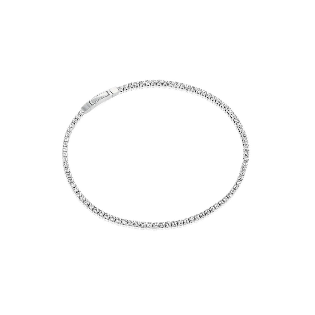 Ellera Armband aus Silber I Weißer Zirkon