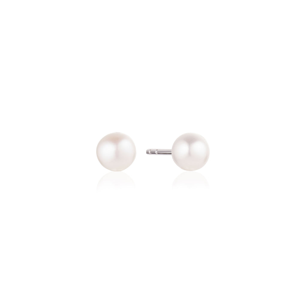 Ponza Uno Silver Studs w. Pearl
