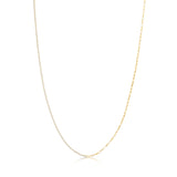 Ellera Gold Plated Necklace w. White Zirconias
