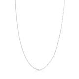 Ellera Silver Necklace w. White Zirconias