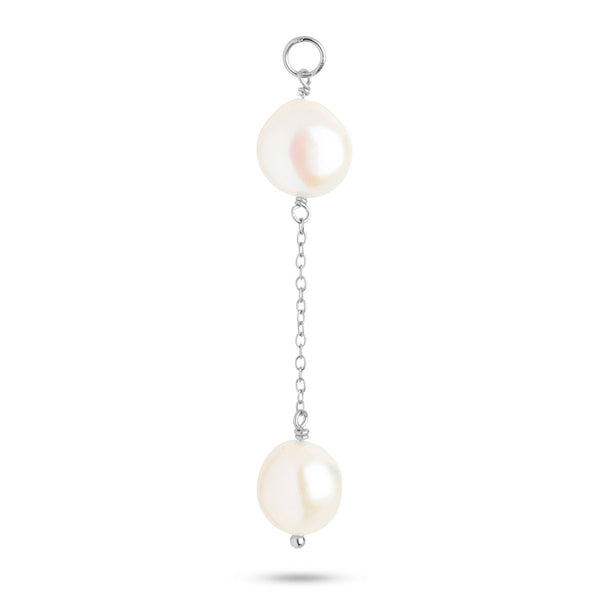 Perle Jam Ohrring aus Silber-Anhänger I Perlen