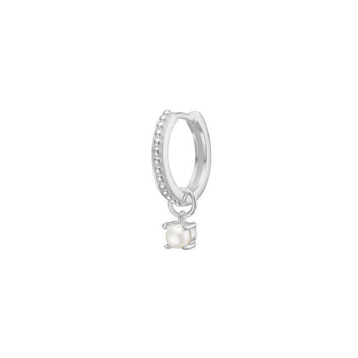 Charm Silver Pendant w. Pearl