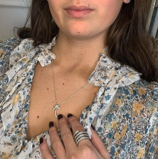 Spring X-Large 18K Gold, Rosegold or Whitegold Ring w. Diamonds