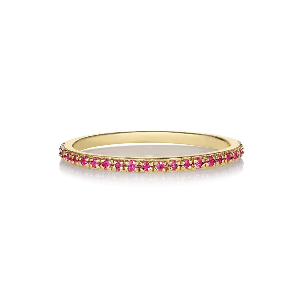 Sarah Lil Pure Goldring 14K I Saphir