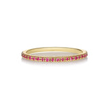 Sarah Lil Pure 14K Gold Ring w. Sapphires
