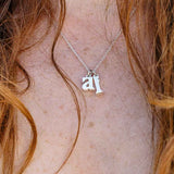 Seed h Silver Necklace