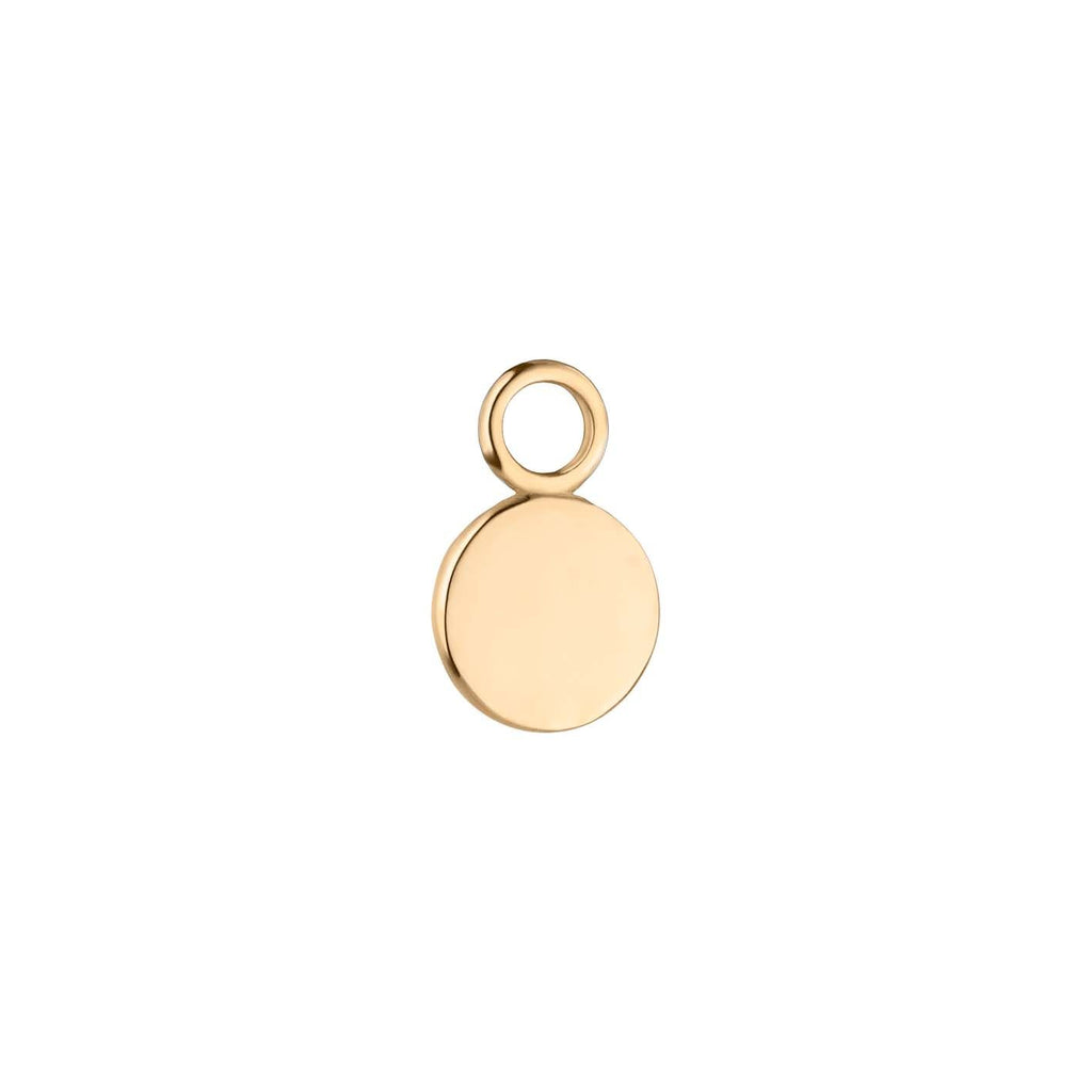 Your Essence Coin 18K Gold Pendant