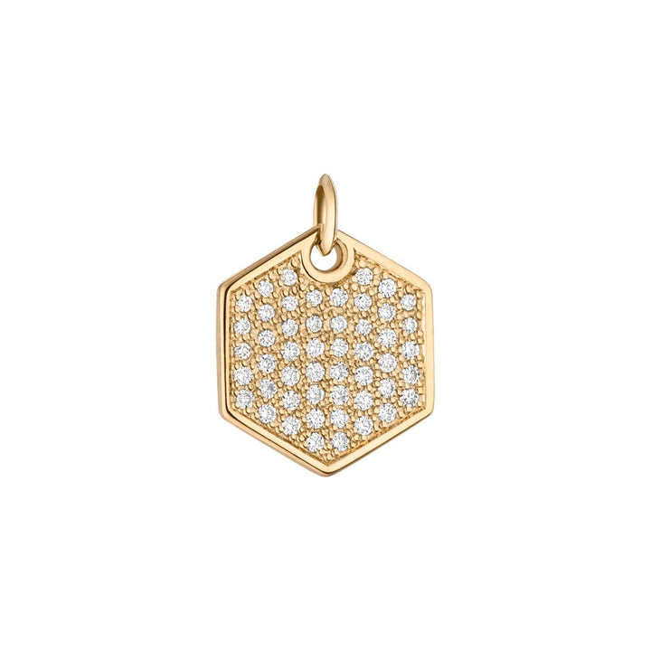 Sunray Anhänger aus 18K Gelbgold I Labor-Diamanten