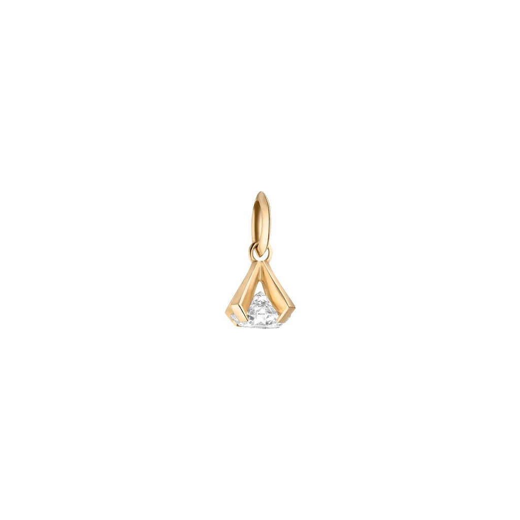 ReMind Anhänger aus 18K Gelbgold I Labor-Diamanten