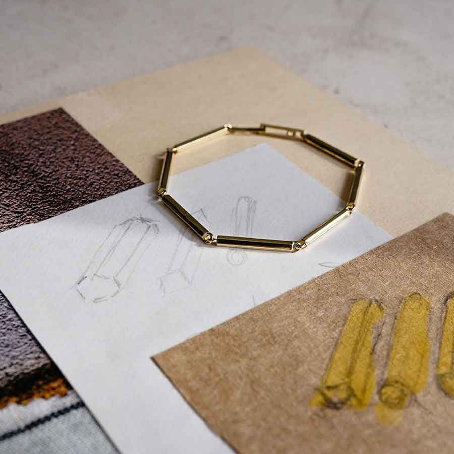 Sunray 18K Guld Armbånd