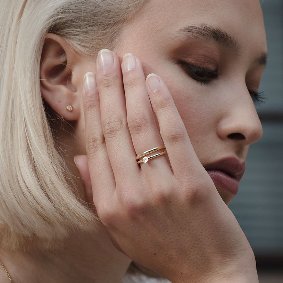 The Bold Essential 18K Guld Ring