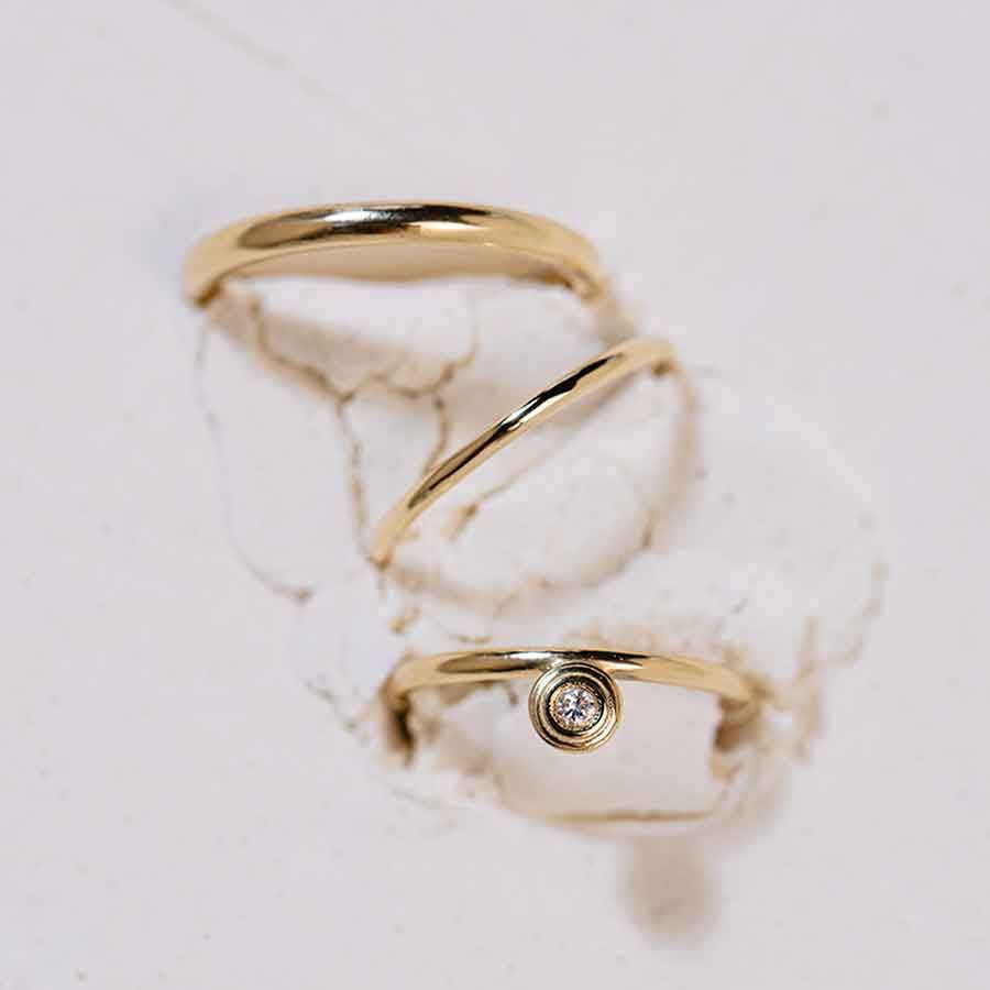 The Bold Essential 18K Guld Ring