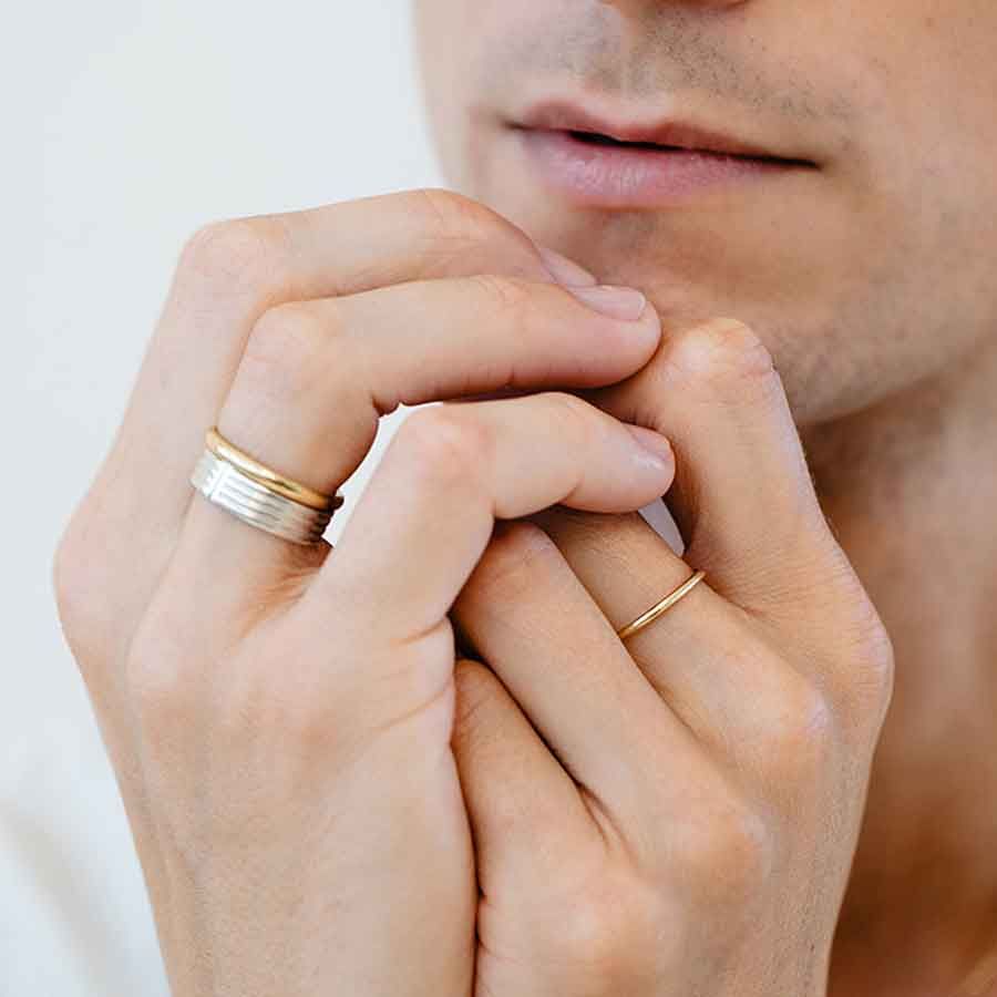 The Bold Essential 18K Guld Ring