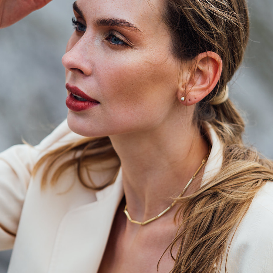 Sunray Goldkette aus 18K