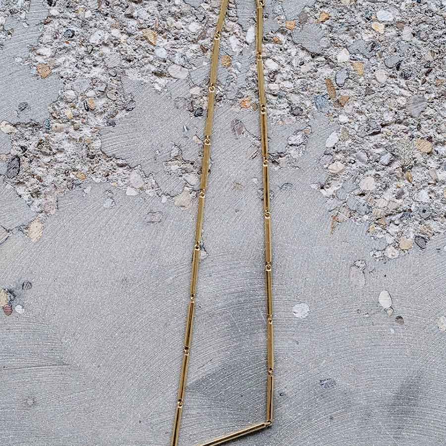 Sunray Goldkette aus 18K