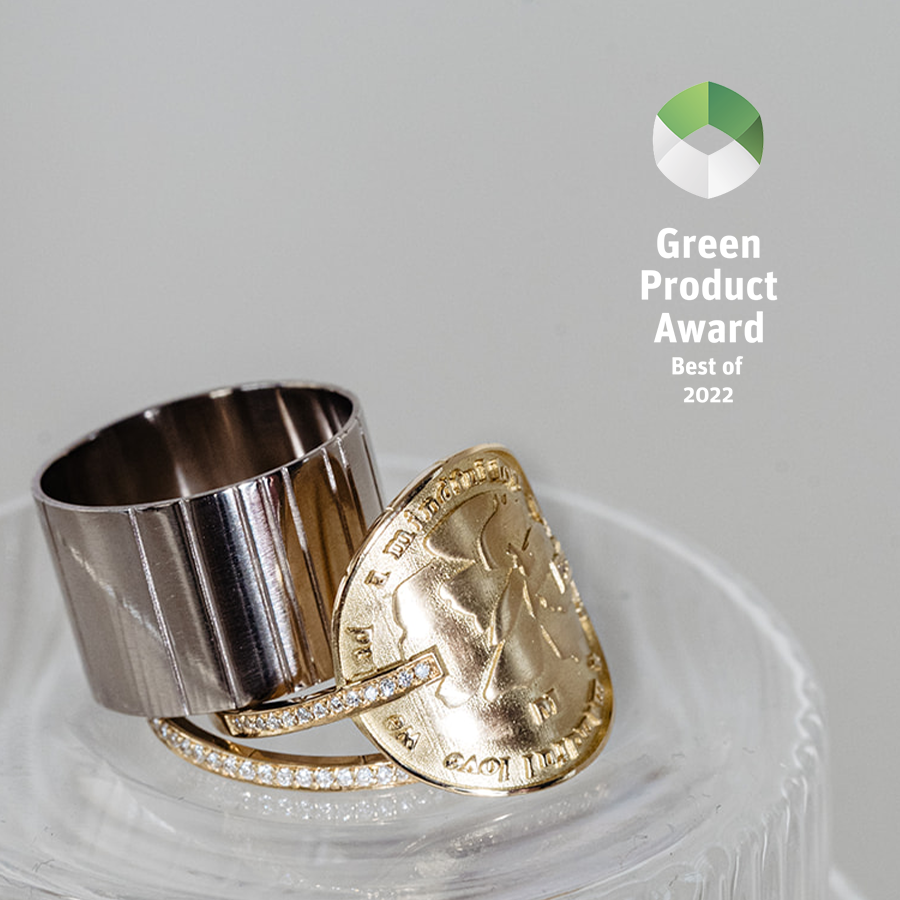 Wild Flowers Goldring aus 18K I Labor-Diamanten