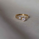 ReMind Solitär-Ring aus 18K Gold- oder Weißgold I Labor-Diamanten
