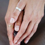 Essential Lines Silver Ring