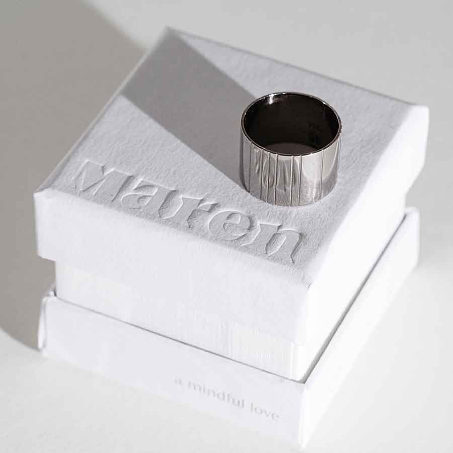 Wild Lines 18K Guld Ring