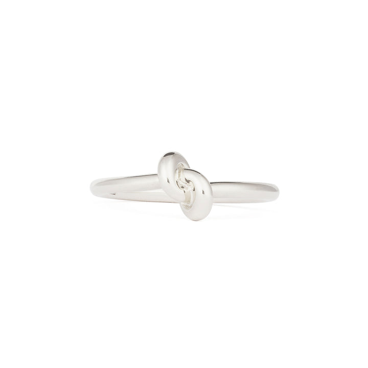 Legacy Knot Mini (Slim) 18K Whitegold Ring