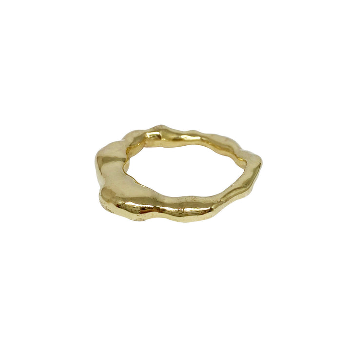 Lunar Mountain 14K Gold Ring