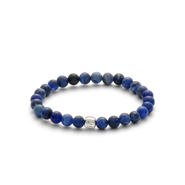ColorUp Sodalite (6mm) Silver Bracelet