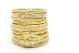Stella 18K Gold Ring w. Diamond