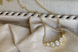 Stella 18K Gold Necklace w. Diamond
