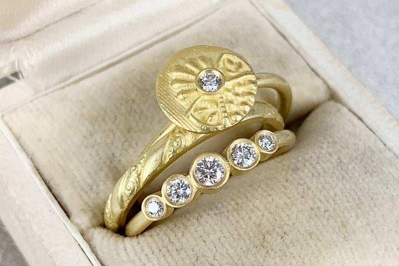 Amelié 18K Gold Ring