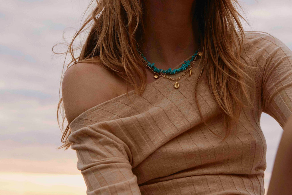 Summer Treasure Gold Plated Necklace