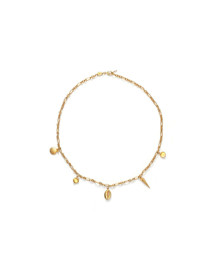 Summer Treasure Gold Plated Necklace